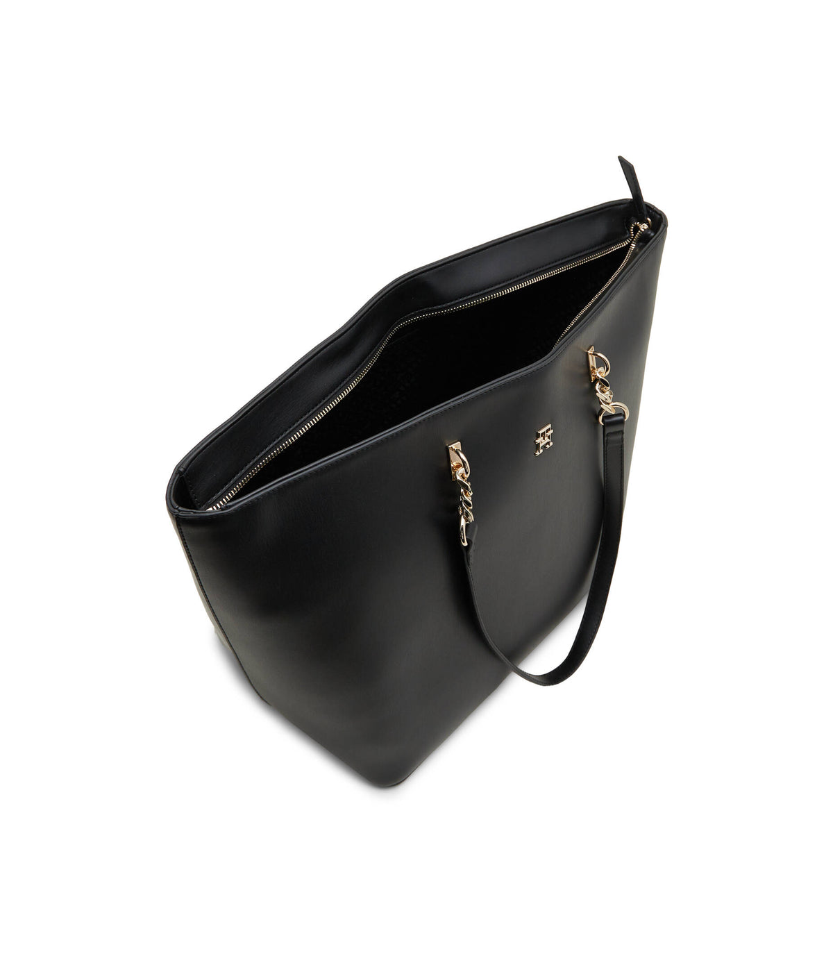 TH Refined Tote AW0AW16112 Schwarz