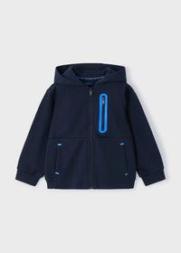 Jungen Sweatjacke 4477 Blue Black