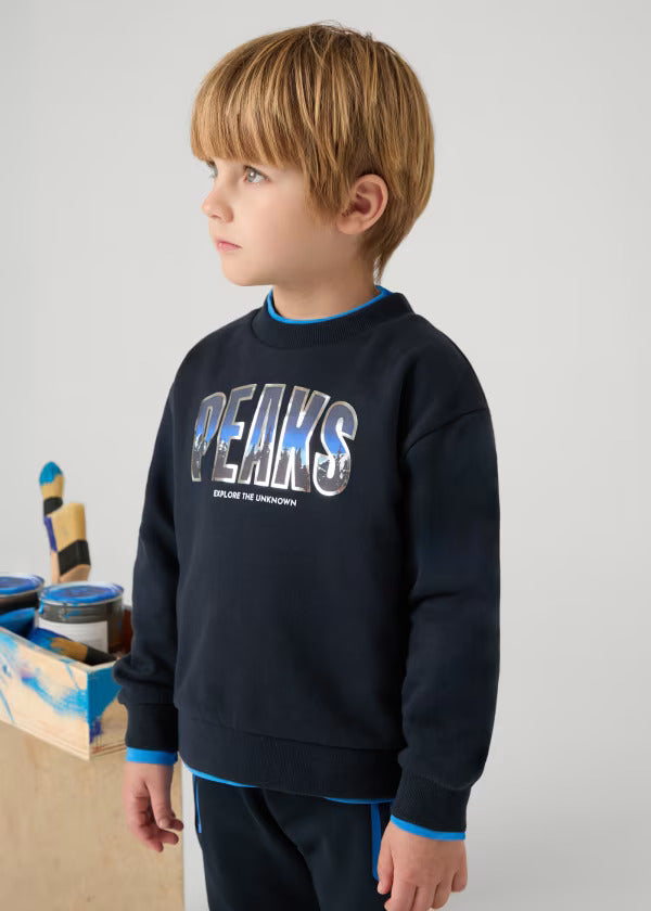 Jungen Pullover Sweater 4456 Blau