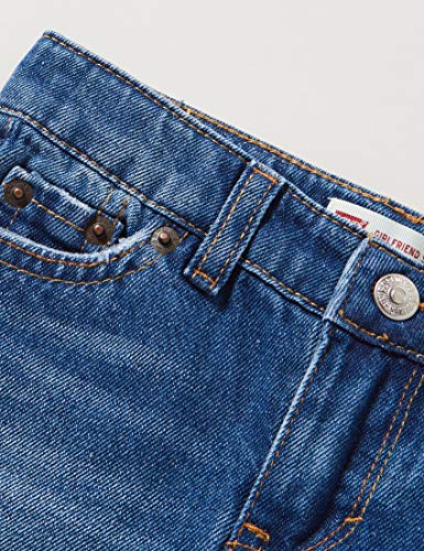 Mädchen Jeans Hotpants Short kurze Hose 4E4536-MA3 Blau