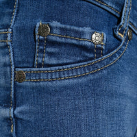 Mädchen Girls Jeans High Waist Medium Blue 1211-1302