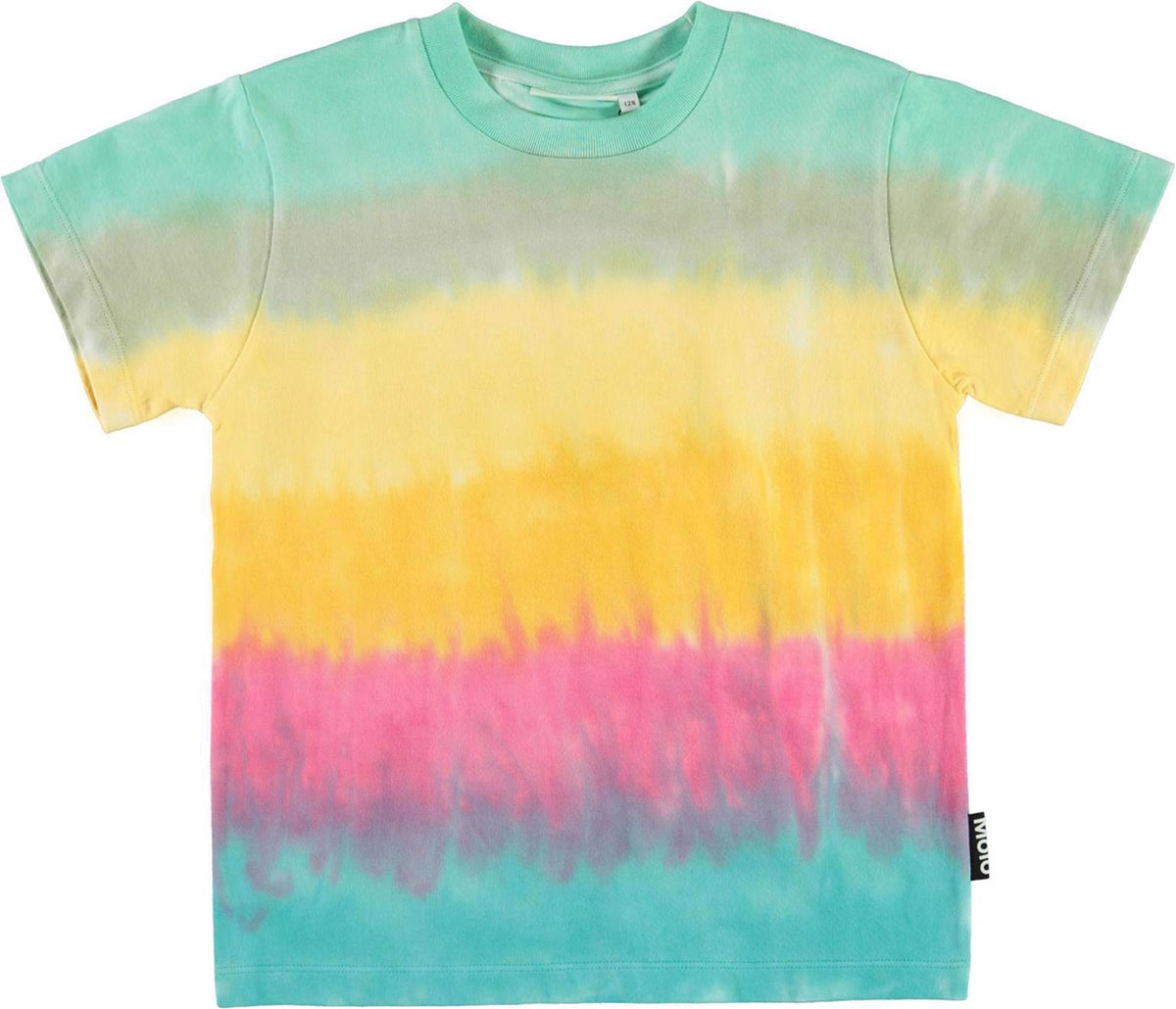 Jungen T-Shirt Roxo Rainbow Tie Dye