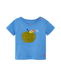 Jungen Baby T-Shirt Archie Blue Apple 213673