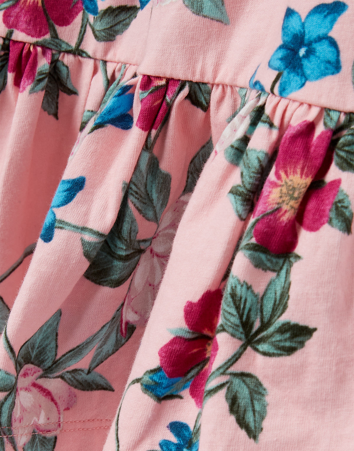Mädchen Stufenkleid Kleid Evelyn Pink Floral 216529
