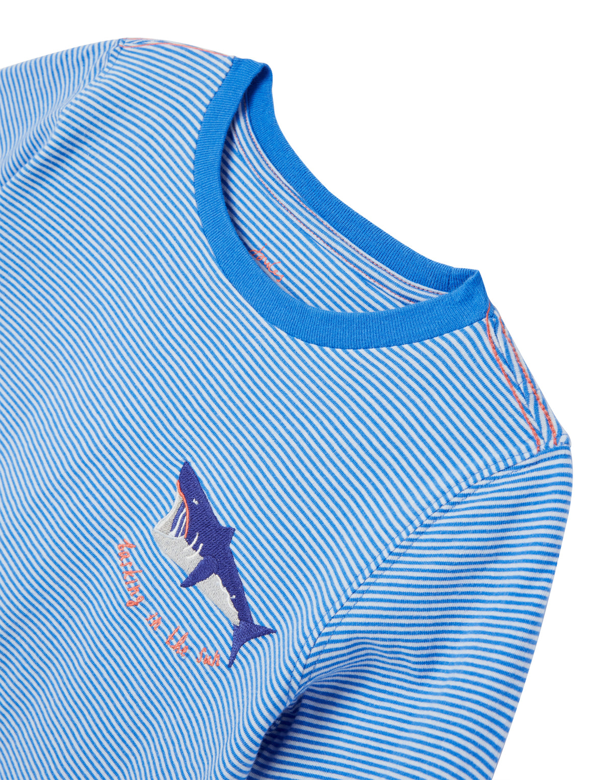 Jungen T-Shirt Island Blue Stripe 217000
