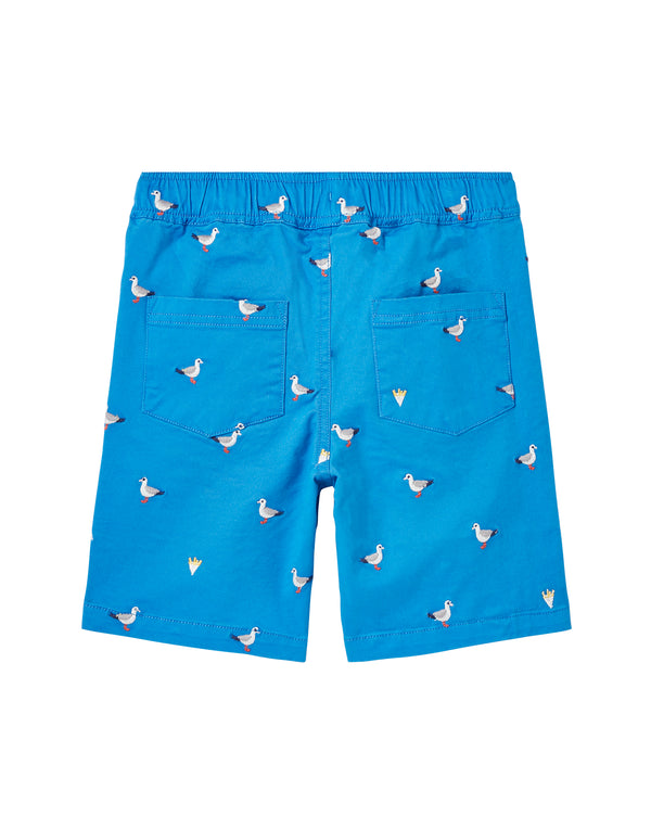 Jungen Hose Shorts Huey Embroidery Blue Seagul 217072