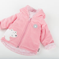 Baby Mädchen Sweatjacke Nickijacke 225009 Rosa