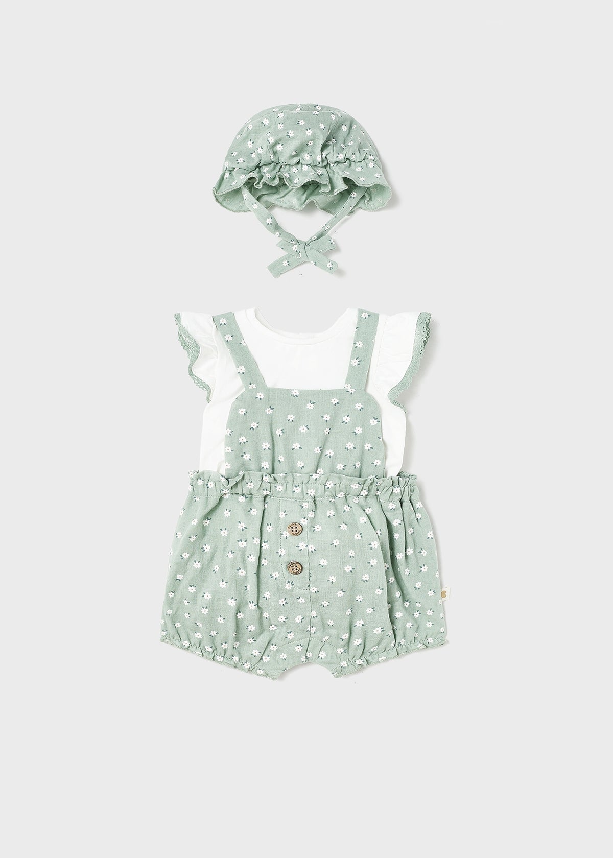 Baby Mädchen Set Kleid 1607 Aqua