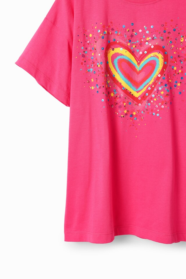 T-Shirt TS Heart Rosa