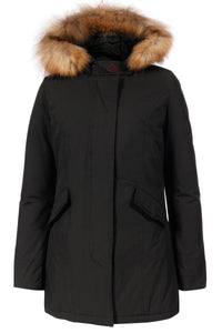 Mädchen Winterjacke Wintermantel Fundy Bay Fake Fur Black