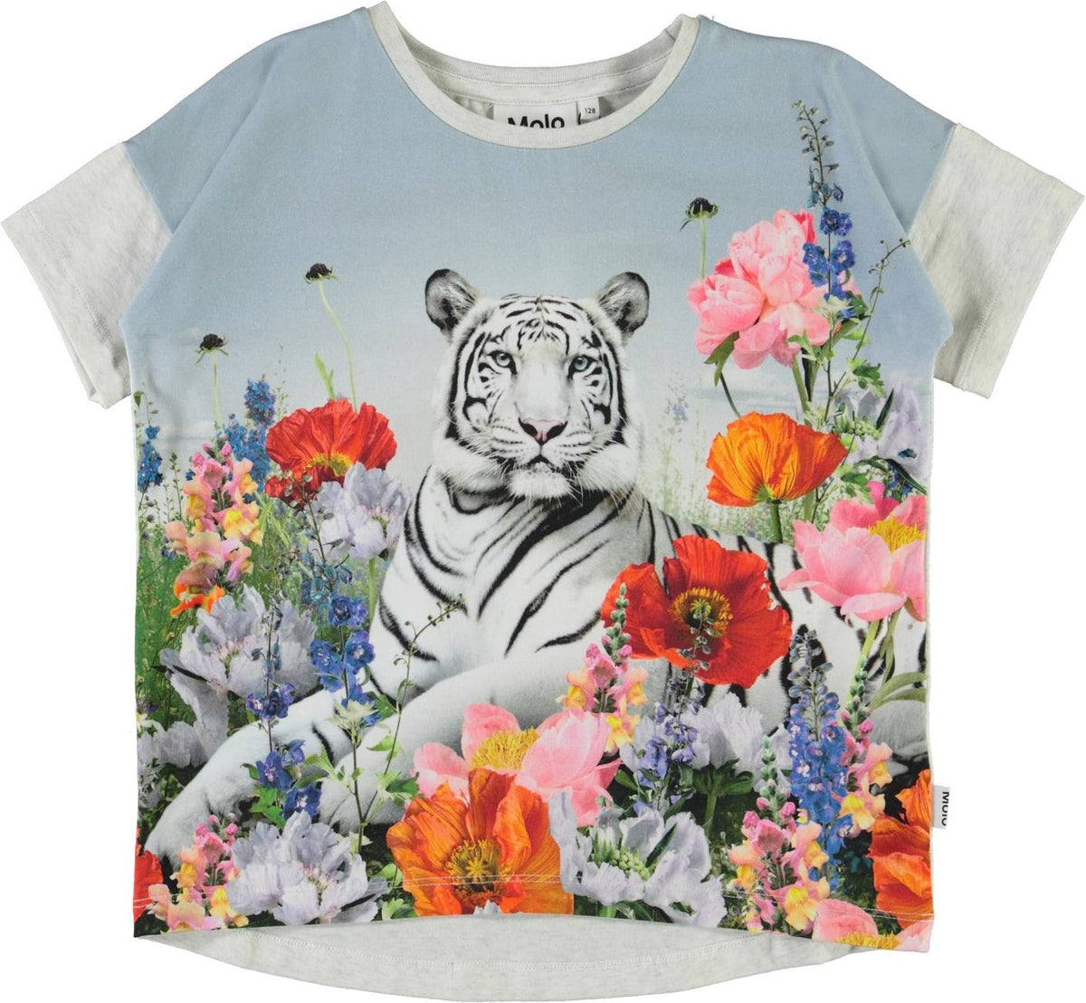 Mädchen T-Shirt Raeesa Flower Tiger