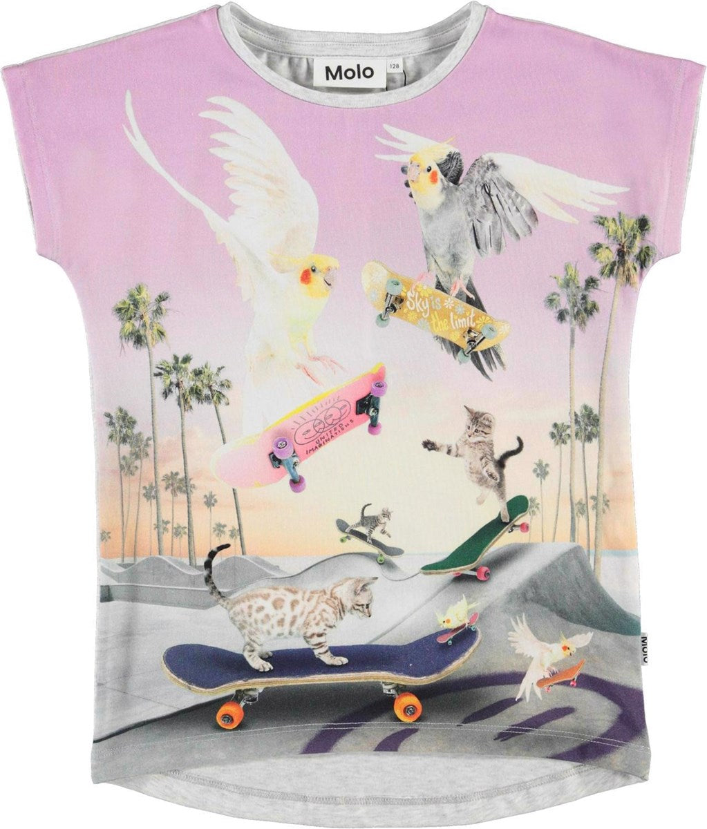 Mädchen T-Shirt Ragnhilde Rollin Birds