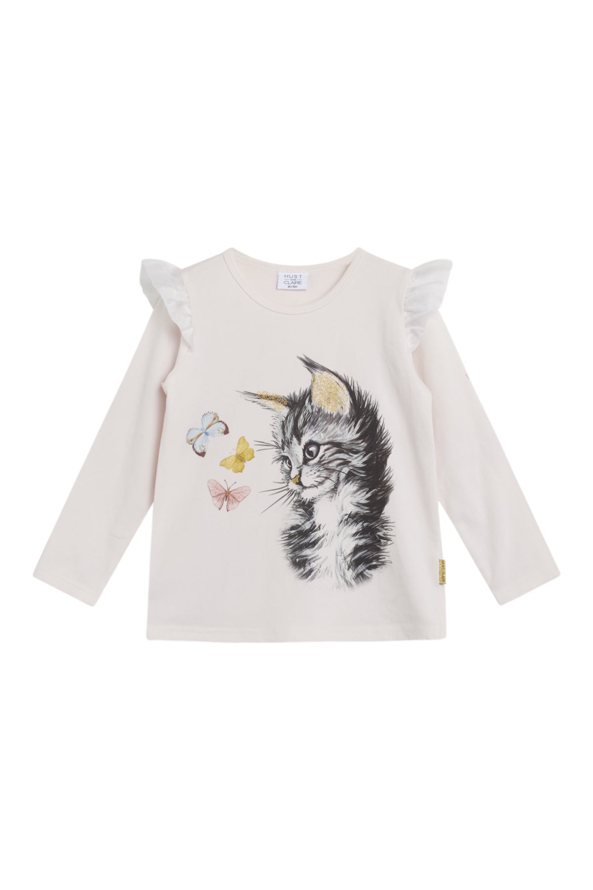 Baby Mädchen Langarm Shirt 49512195 Katze Alma