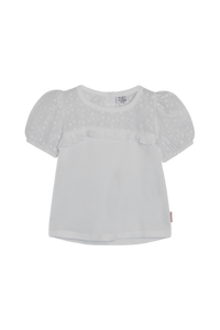 Baby Mädchen T-Shirt Adelaide 195 19670 Weiss