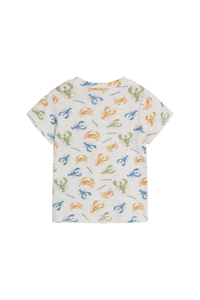 Baby Jungen T-Shirt Arthur 395 44224 Creme Krebse
