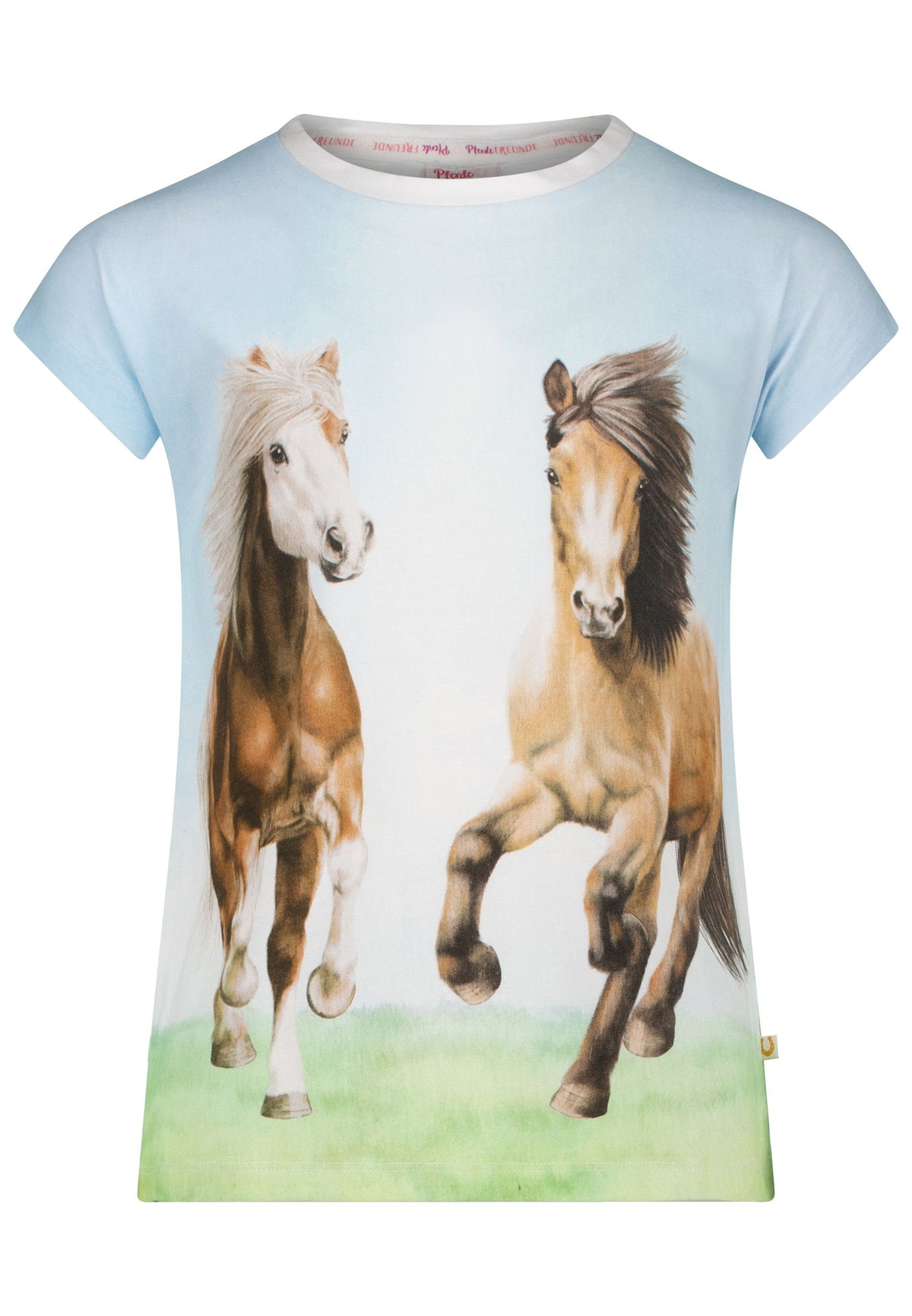 Mädchen T-Shirt 33812825 Print Horse Photo