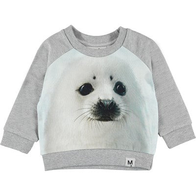 Unisex Baby Langarm Shirt Dag Seal Pup