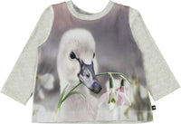 Mädchen Baby Langarm Shirt Ebby Little Swan