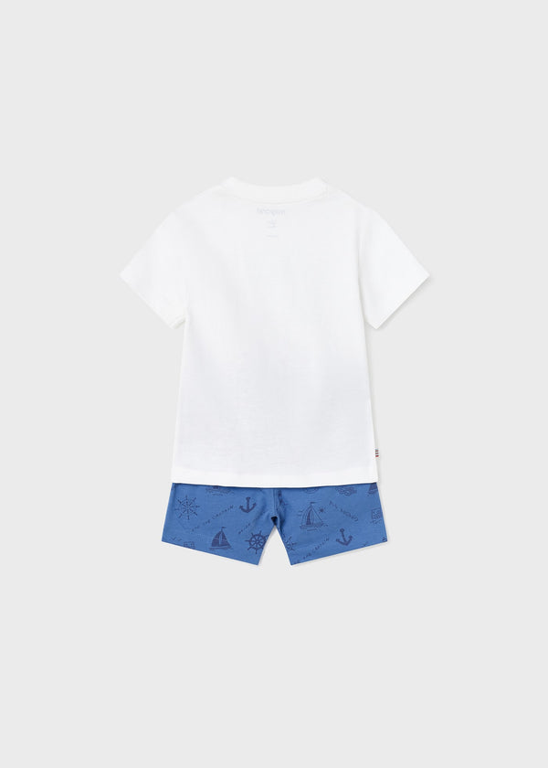 Baby Zweiteiler Shirt Hose 1647 Atlantico