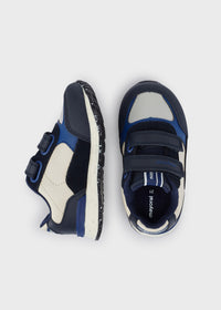 Schuhe 42364 Sneaker Weiss Blau