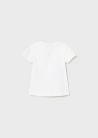 Baby Mädchen T-Shirt 1014 Weiss