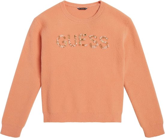 Mädchen Sweater Strickpullover J2BR01 Z3220 Apricot