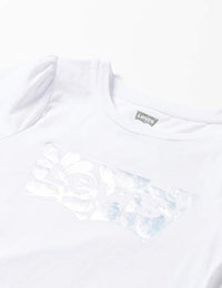 Mädchen T-Shirt 4EC717-001 Weiss