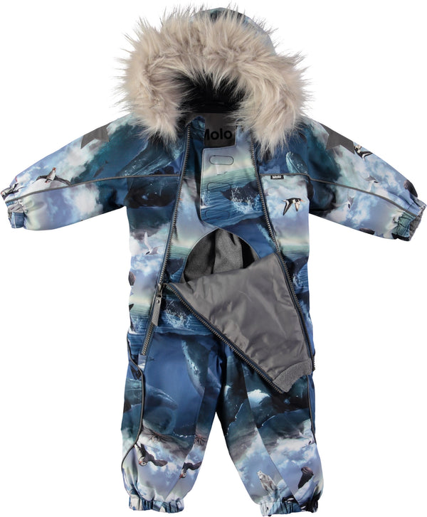 Jungen Baby Schneeanzug Pyxis Fur Arctic Landscape
