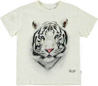 Jungen T-Shirt Roxo White Tiger