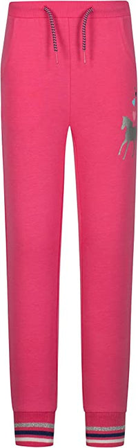 Mädchen Jogginghose Trousers Horse Print 33121849 Pink