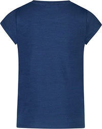 Mädchen T-Shirt 33812889 Horse Print Sequins Ink Blue