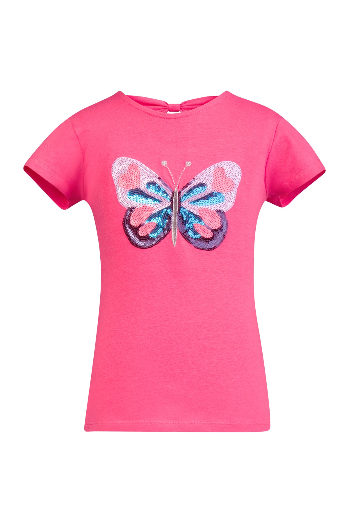 Mädchen T-Shirt Schmetterling Rosa 731305