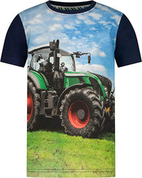 Jungen T-Shirt Tractor Print 33112750 Navy