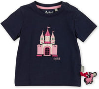 Mädchen T-Shirt 221002 Blau Schloss