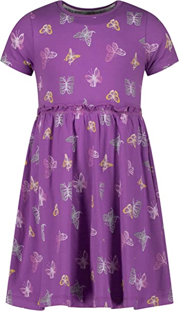 Mädchen Kleid 33131862 Dress Butterfly AOP Lila