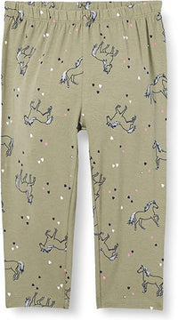 Mädchen Leggings Capri Horses 23125864 Cactus