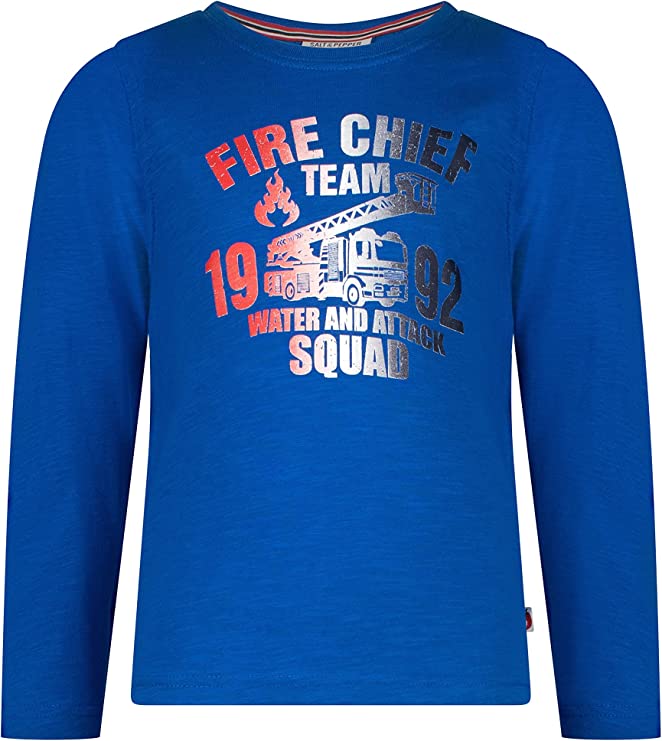 Jungen Langarm Shirt Fire Squad 25113730 Bright Blue
