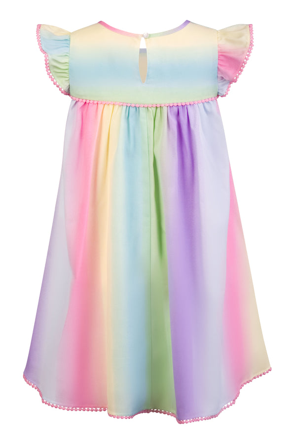 Mädchen Kleid Rainbow Bunt 931388