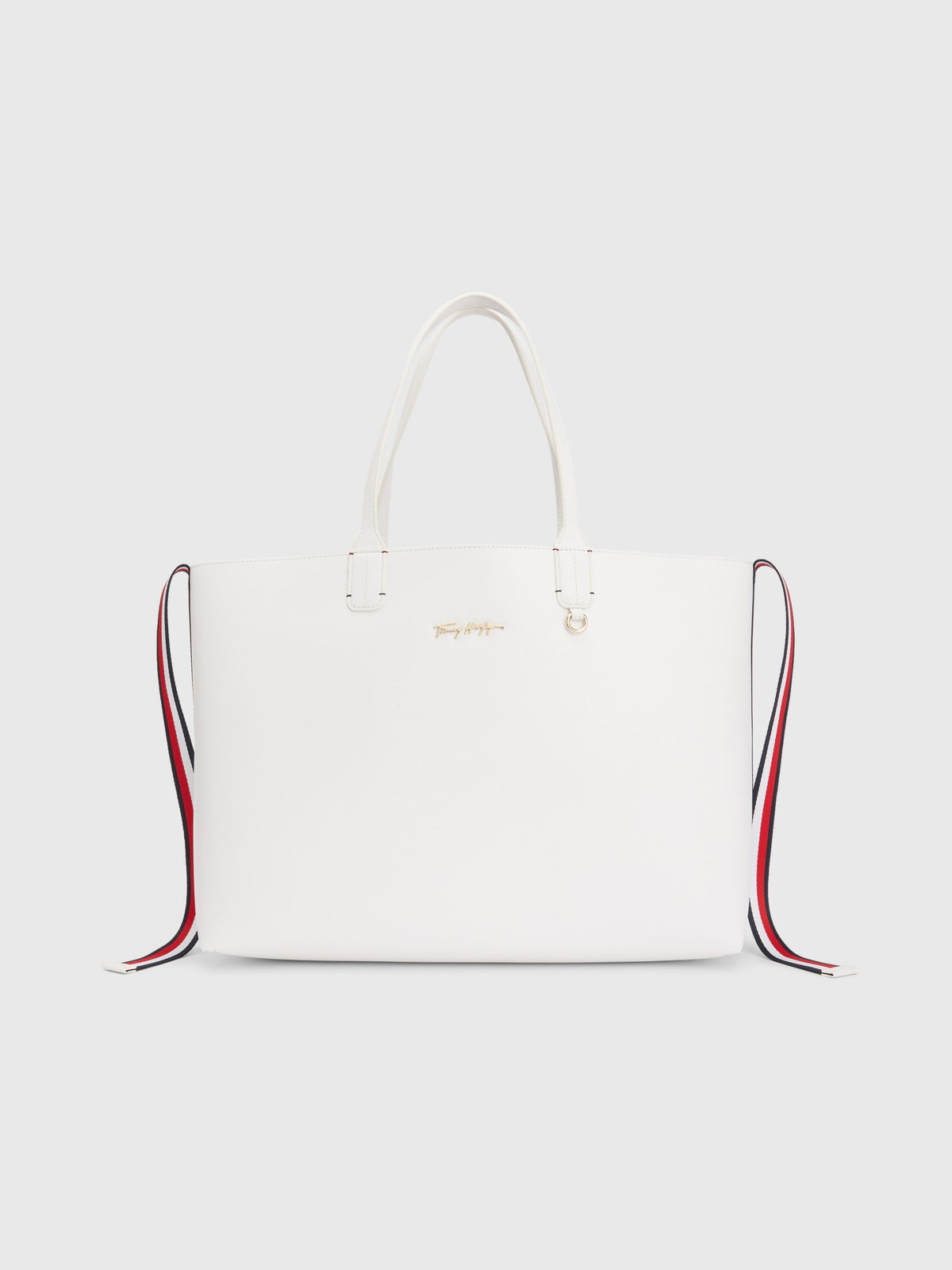 Iconic Tommy Tote Tasche AW0AW12017 Weiss