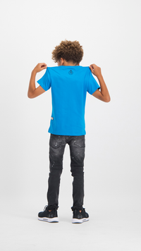 Jungen T-Shirt Hozano Azure Blue