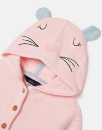Mädchen Baby Strickjacke Sweatjacke Alby 216216 Pink Mouse