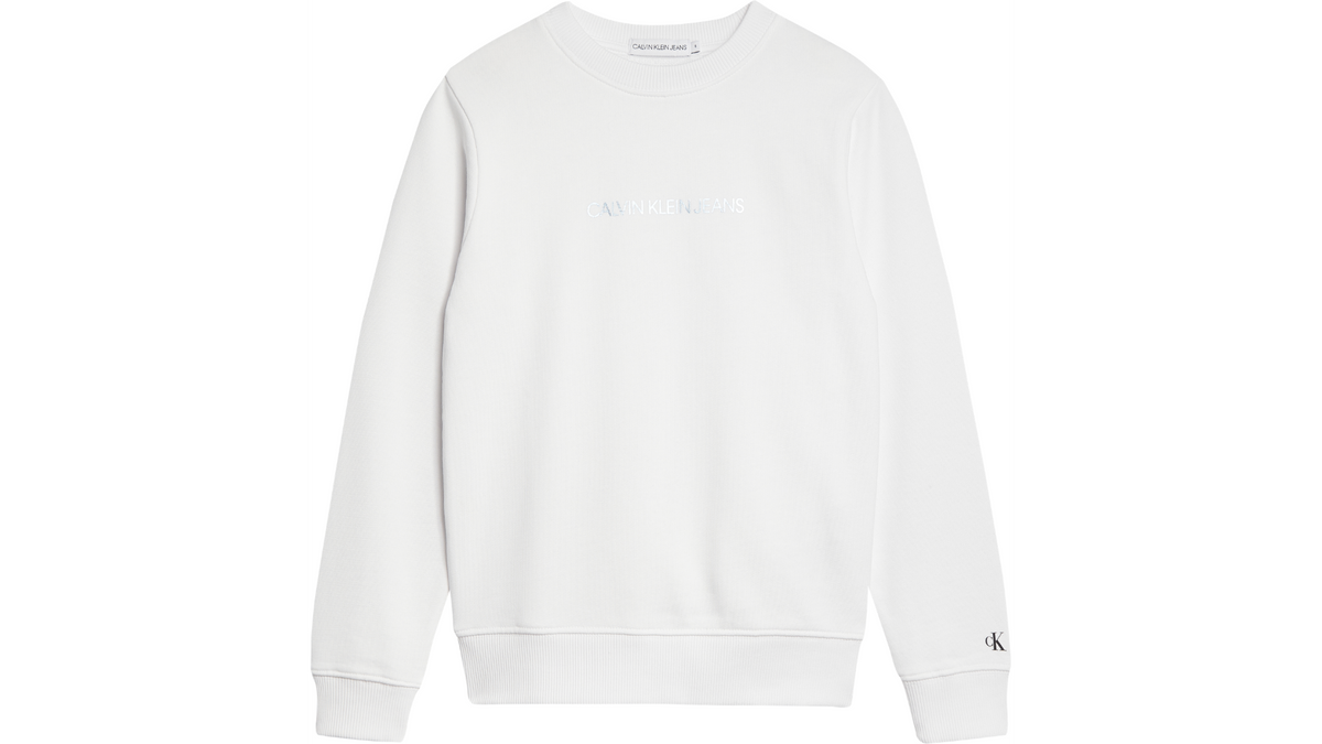 Mädchen Pullover Metallic Chest Logo Sweatshirt IG0IG00577