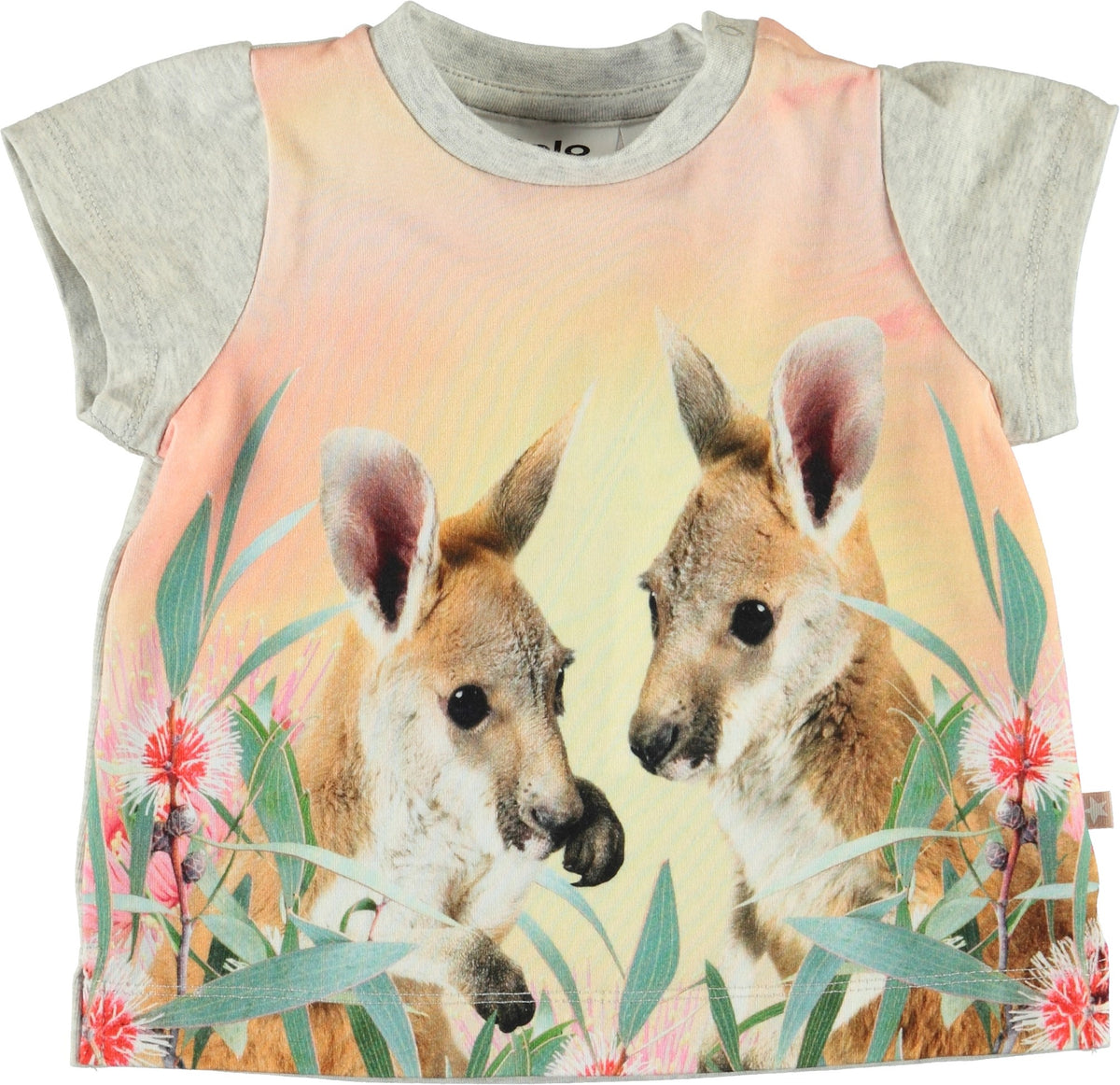 Baby Langarm T-Shirt Elly Cute Kangaroos