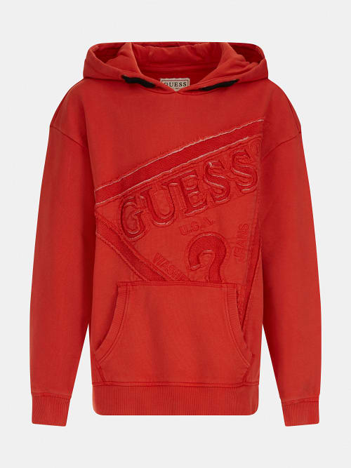 Jungen Hoodie Pullover H1YJ09 KAD70 Rot