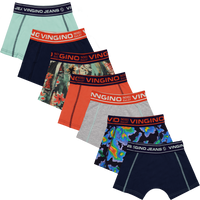 Jungen Unterwäsche Shorts Short 7-Pack 7 Days Multicolor Blue