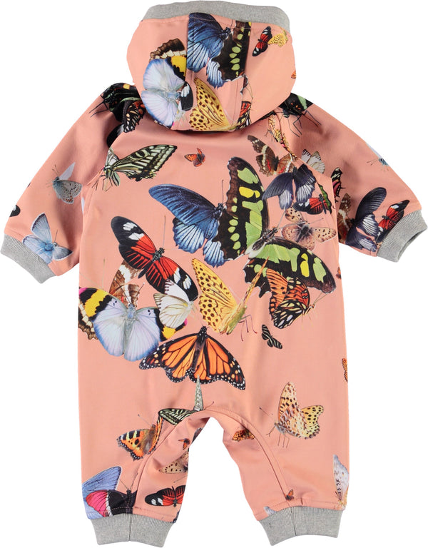 Baby Einteiler Softshell Hill Flying Butterflies