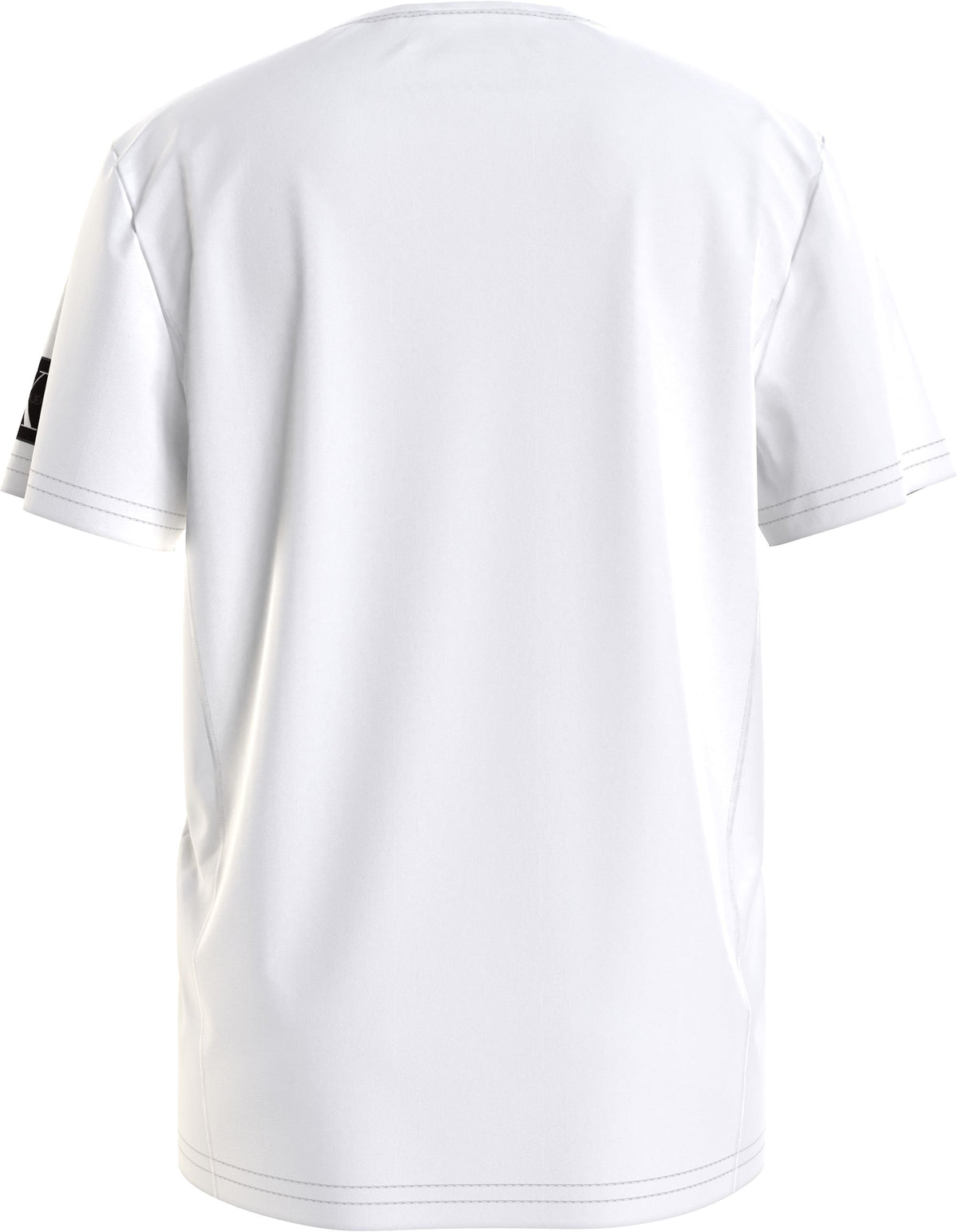 Jungen T-Shirt Badge Rib Fitted Top IB0IB01113 White
