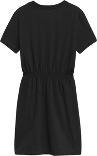 Mädchen Kleid Hybrid Logo T-Shirt Dress IG0IG00913 CK Black