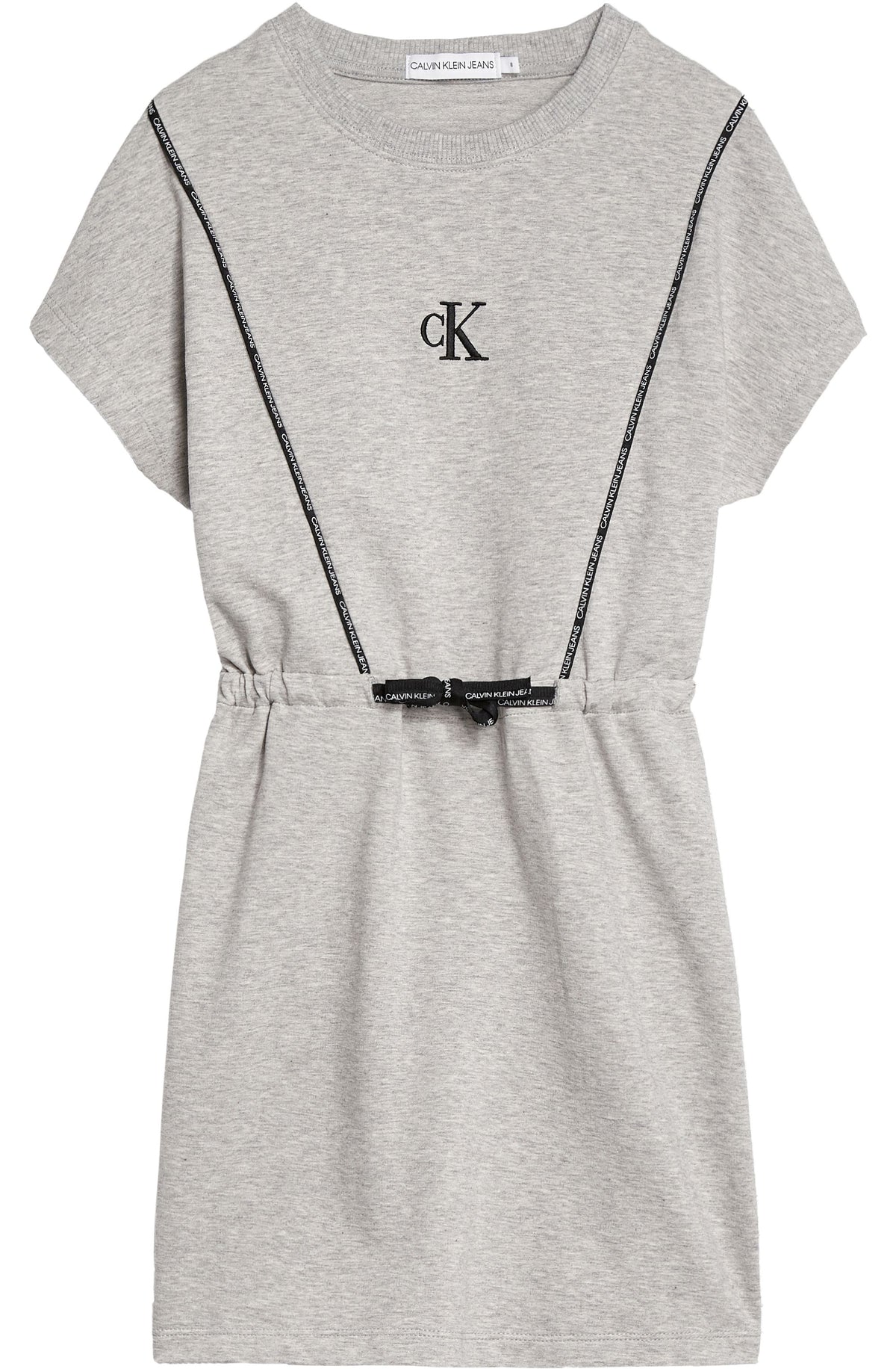 Mädchen Kleid Short Dress With Piping Detail IG0IG00964 Grey