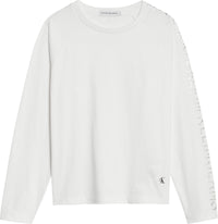 Mädchen Langarmshirt Shadow Logo LS-Shirt IG0IG01161 Bright White